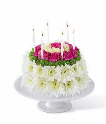 The FTD Wishes Floral Cake